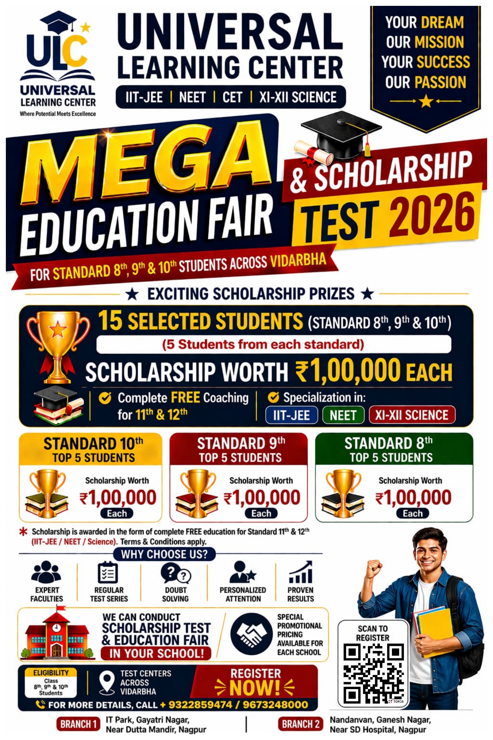 Mega Education Fair Poster